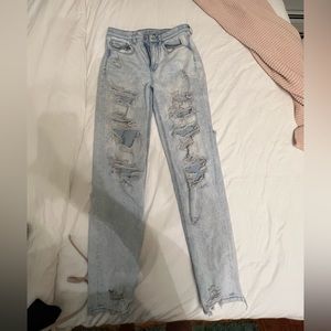 AE mom jeans